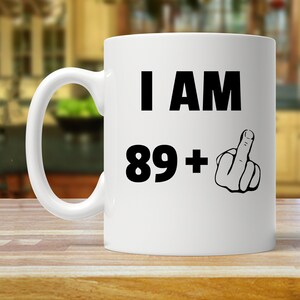90th birthday party, 90 birthday, 90th birthday gift, gifts for ninetieth year old, 90th birthday birthday mug, funny 90 year old