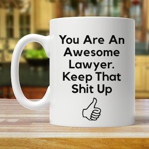 gift for lawyer, lawyer gift, gift for attorney, lawyer appreciation gifts, lawyer mug, funny thank you mugs, lawyer gift ideas