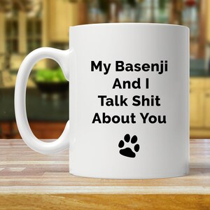 Basenji gift, Basenji gifts for women and men, Basenji mom, Basenji lover, Basenji mama, Basenji gift for her, funny Basenji mug