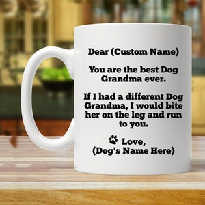 dog grandma gift, dog grandma, personalized dog grandma gift, custom dog grandma gift, dog grandma mug, dog grandma gifts, dog grandma mugs