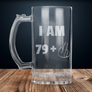 80th birthday gift, beer lover gift, 80th birthday beer glass, 80th birthday party, 80th birthday beer mug, 80 years gift ideas