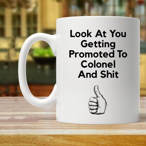 colonel promotion, colonel gift, colonel graduation, colonel mug, colonel mugs, colonel present, colonel gift ideas, colonel gifts