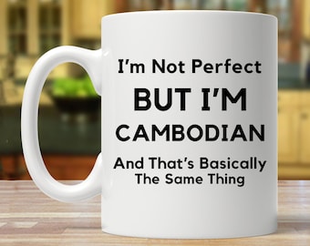 Cambodja cadeau, cadeau voor Cambodja, Cambodja geschenken, Cambodja trots, Cambodja vlag, ik hou van Cambodja, Cambodjaanse koffiemok, Cambodja aanwezig