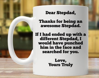 Tazza personalizzata per il patrigno, regalo divertente per il patrigno