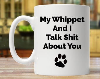 Whippet cadeau, Whippet cadeaus voor vrouwen, Whippet cadeau voor mannen, Whippet minnaar cadeau, grappige Whippet mok, Whippet cadeau-ideeën, Whippet aanwezig