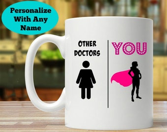regalo de doctor, regalos de doctor para mujeres, regalo de doctor para ella, taza de doctor, tazas de café divertidas de doctor, doctora, doctora presente, doctora