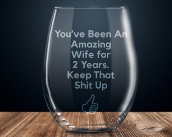 glass anniversary gifts for him