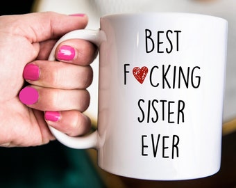 regalo de hermana, regalo para hermana, taza de hermana