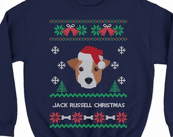 jack russell christmas sweater