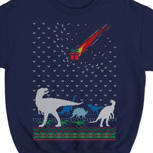 Funny Trex Sweater for Women and Men Dinosaur Extinction Etsy