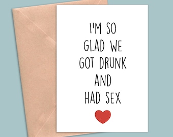 Funny Valentines Card For Boyfriend, Funny Valentines Day Card For Him, Valentines Card For Him