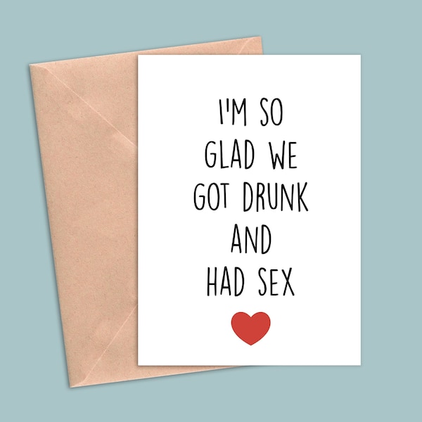Funny Valentine Card Etsy