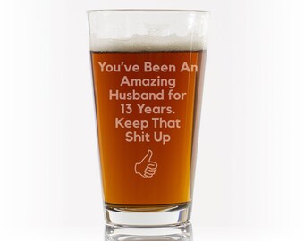 13th anniversary gift, 13 year anniversary, 13th anniversary gift for husband, 13 year anniversary gift for husband
