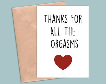 Valentines Day Card For Him, Funny Valentines Day Card For Him, Sexy Valentines Day Card For Him, Naughty Valentines Day Card For Him