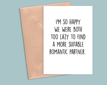 funny valentines day card for him, valentines day card for husband, Funny Anniversary card for husband, Valentines day card for him