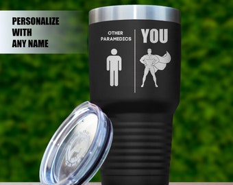 paramedic gift for men, personalized paramedic gift, gift for paramedic, paramedic tumbler, paramedic gift ideas, best paramedic ever