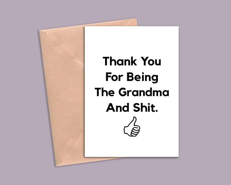 mothers day card grandma gift idea grandma card gift for grandma best grandma ever funny grandma greeting card