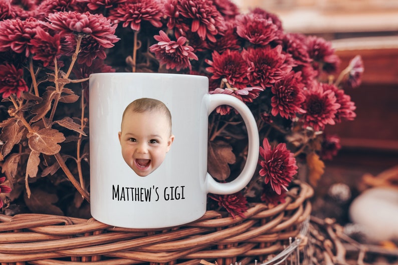 Burton + BURTON GiGi Message Mug In Gift Box - 18 Oz Porcelain, Hand-Painted Blue & Taupe - View #10