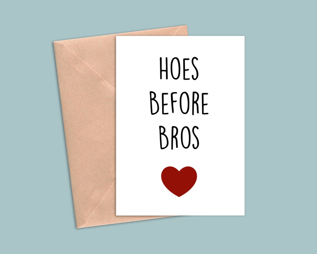 Funny Valentines Day Card for Best Friend, Valentines Card for Best