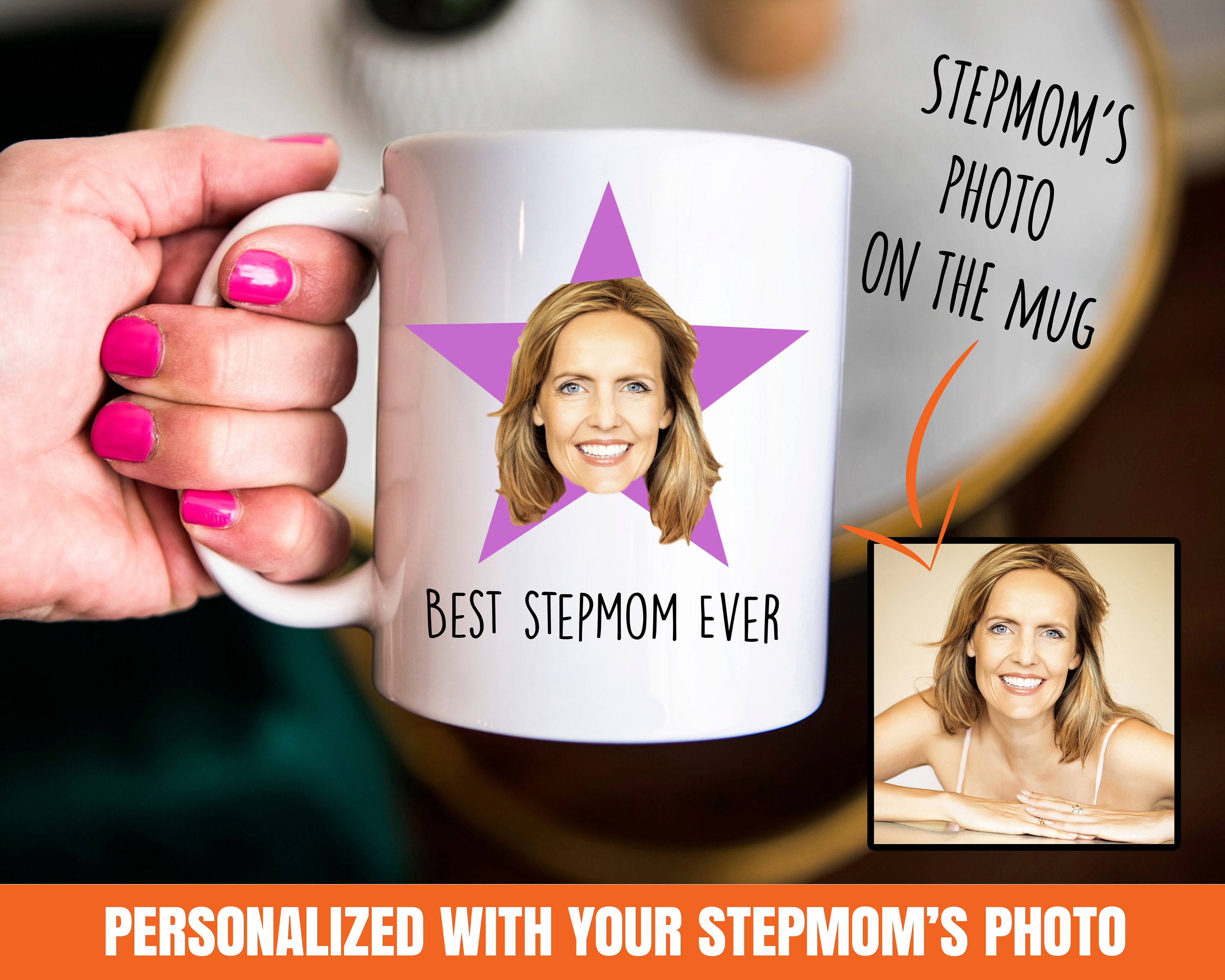 Custom Stepmom Personalized Stepmom Gift Gift Stepmom | Etsy