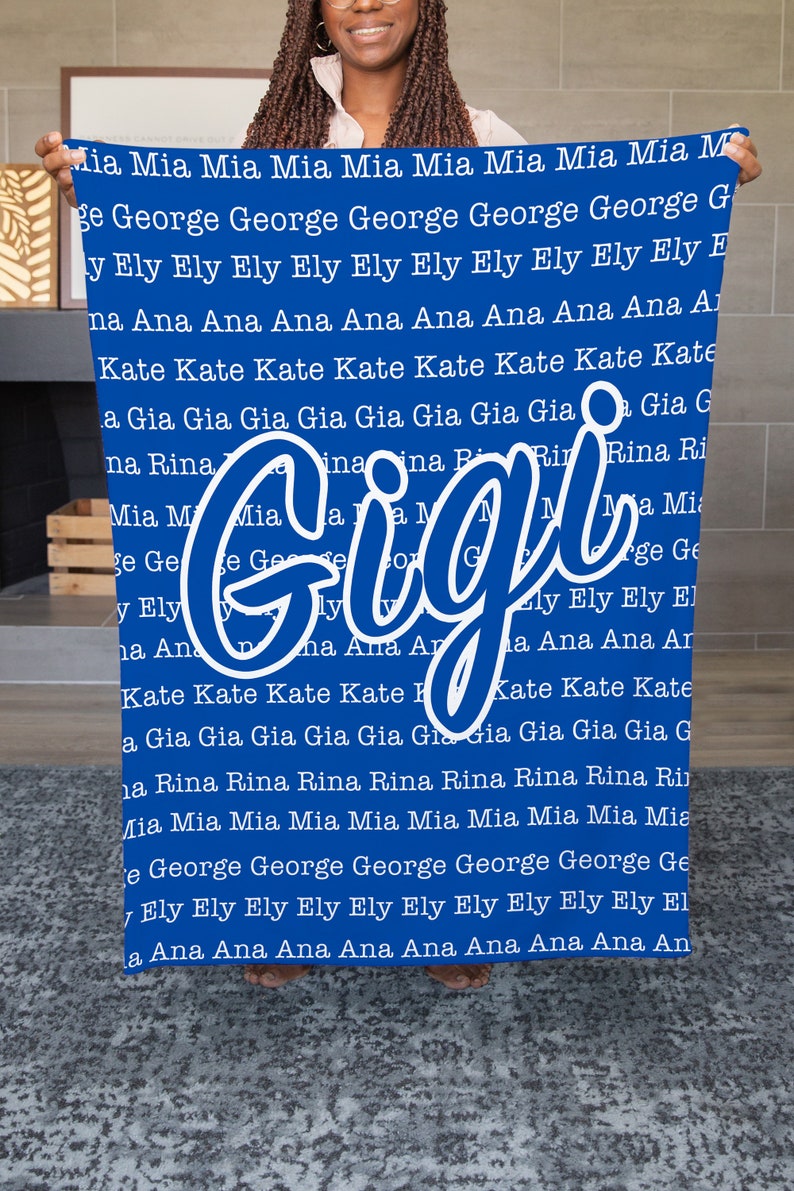 Personalized blanket for gigi gigi gift gigi blanket | Etsy