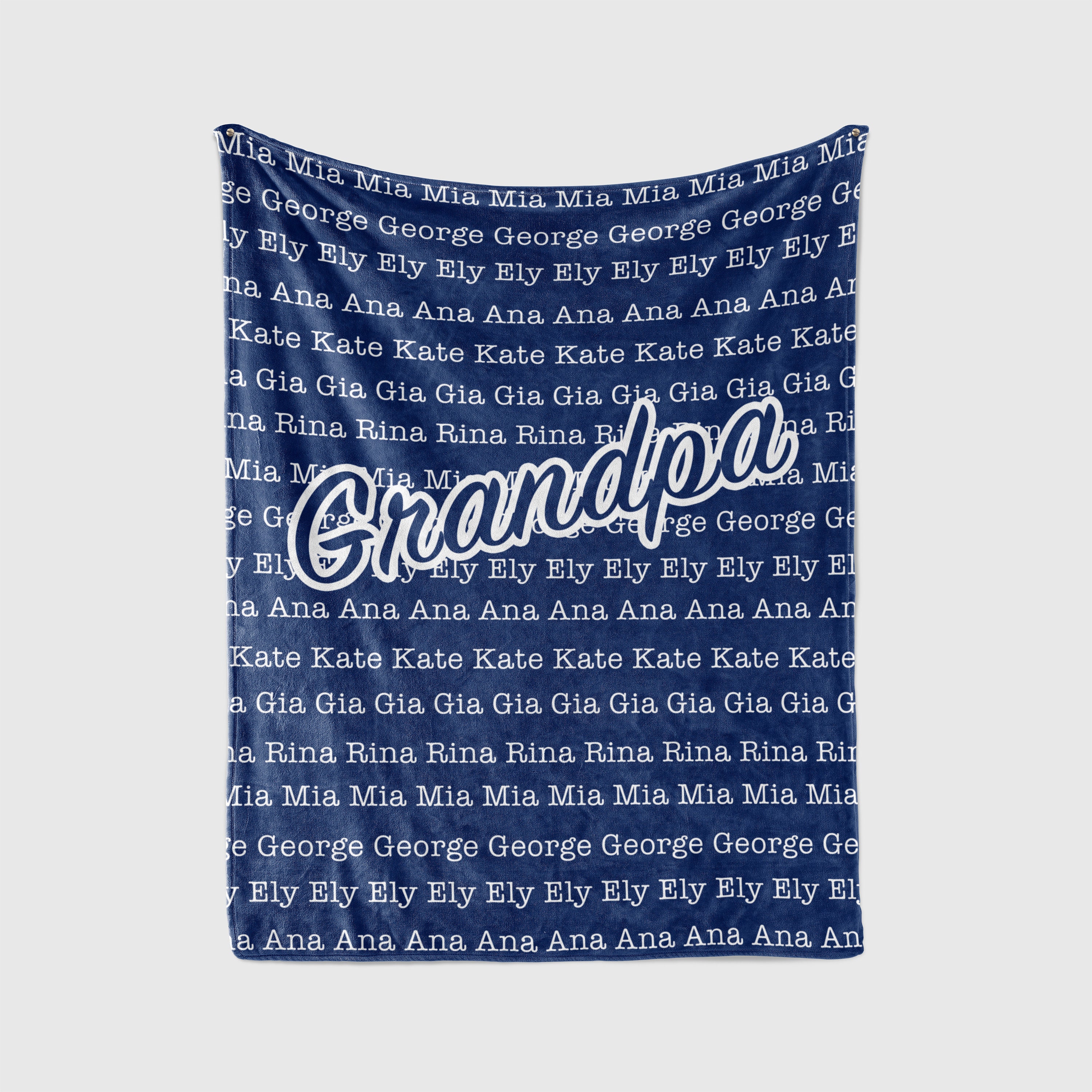 Personalized blanket for grandpa gift grandpa blanket Etsy