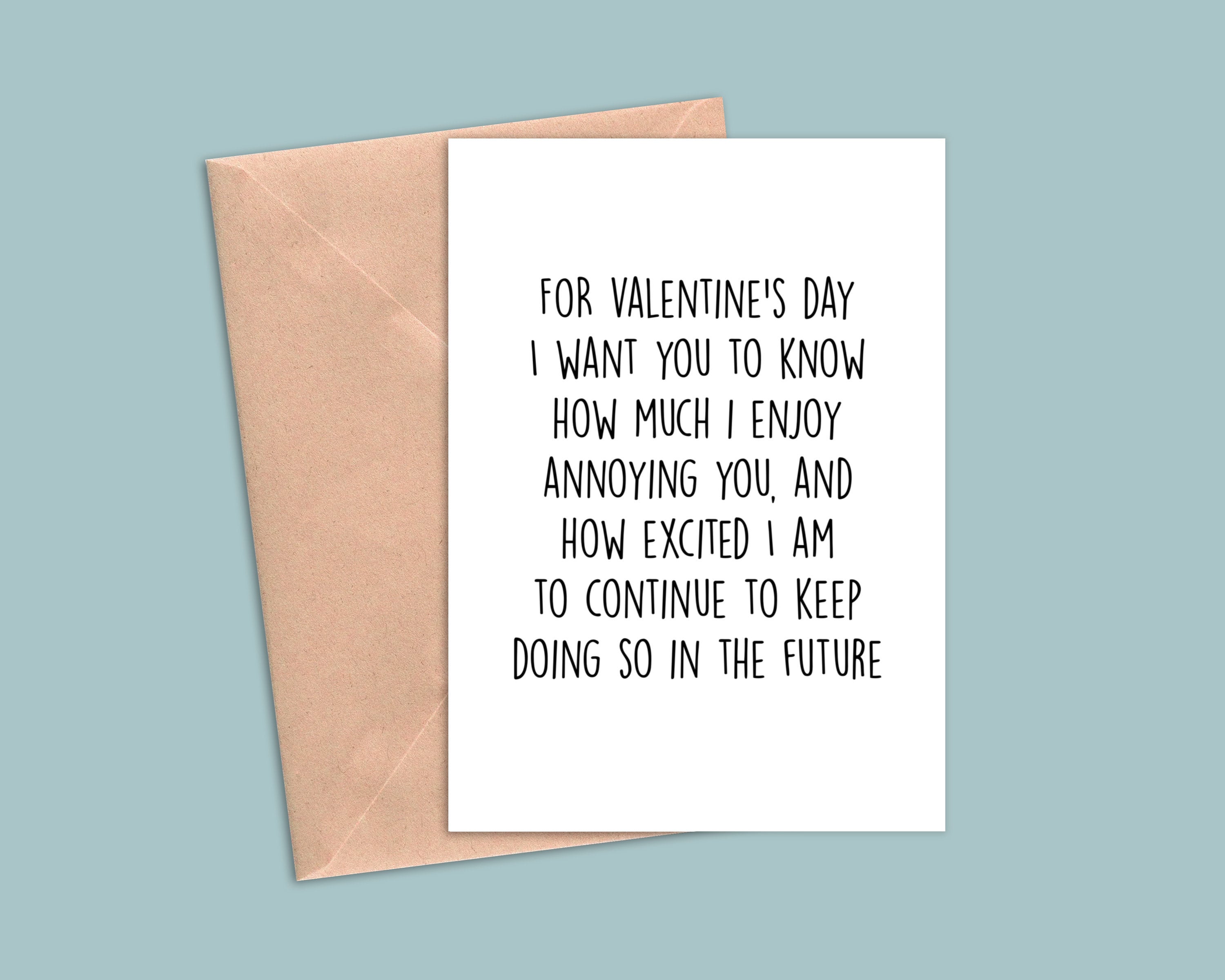 Funny Valentines Day Cards For Him