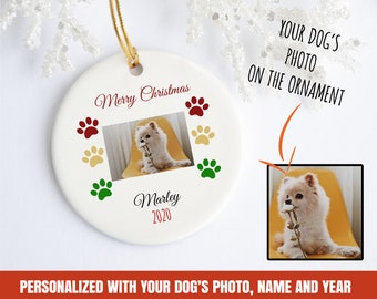 personalized pomeranian christmas ornament, pomeranian christmas ornament, custom pomeranian ornament