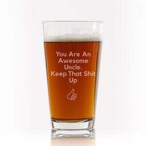 gift for uncle, uncle gift ideas, funny uncle gift, best uncle ever, uncle beer glass