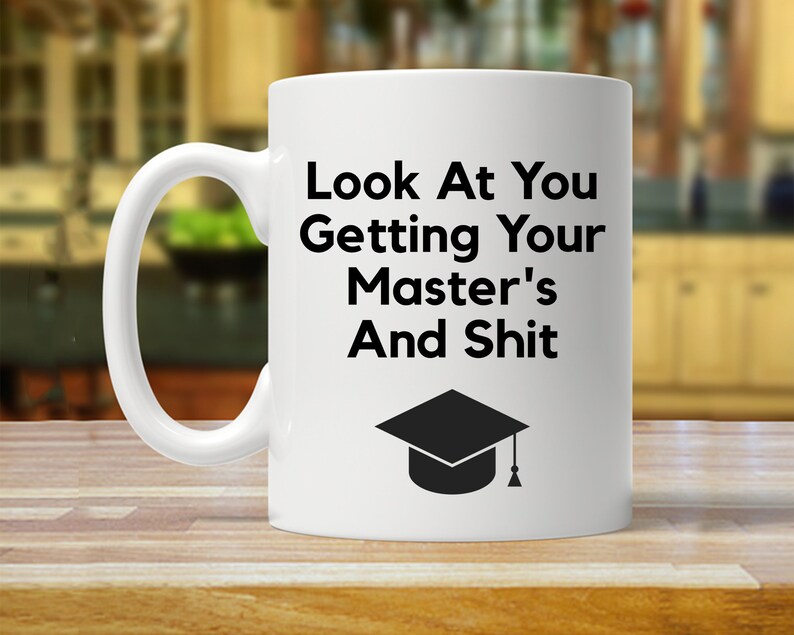 Masters Degree Gift Master's Degree Graduation Gift Etsy