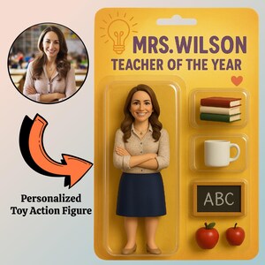 custom Action Figure, Personalized Toy Box, Custom Action Figure, Digital Art Download, unique Funny collector Gift Him Her present for birthday