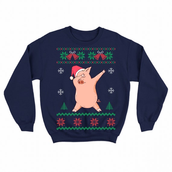 Varken lelijke varken dab kersttrui grappige hog - Etsy België