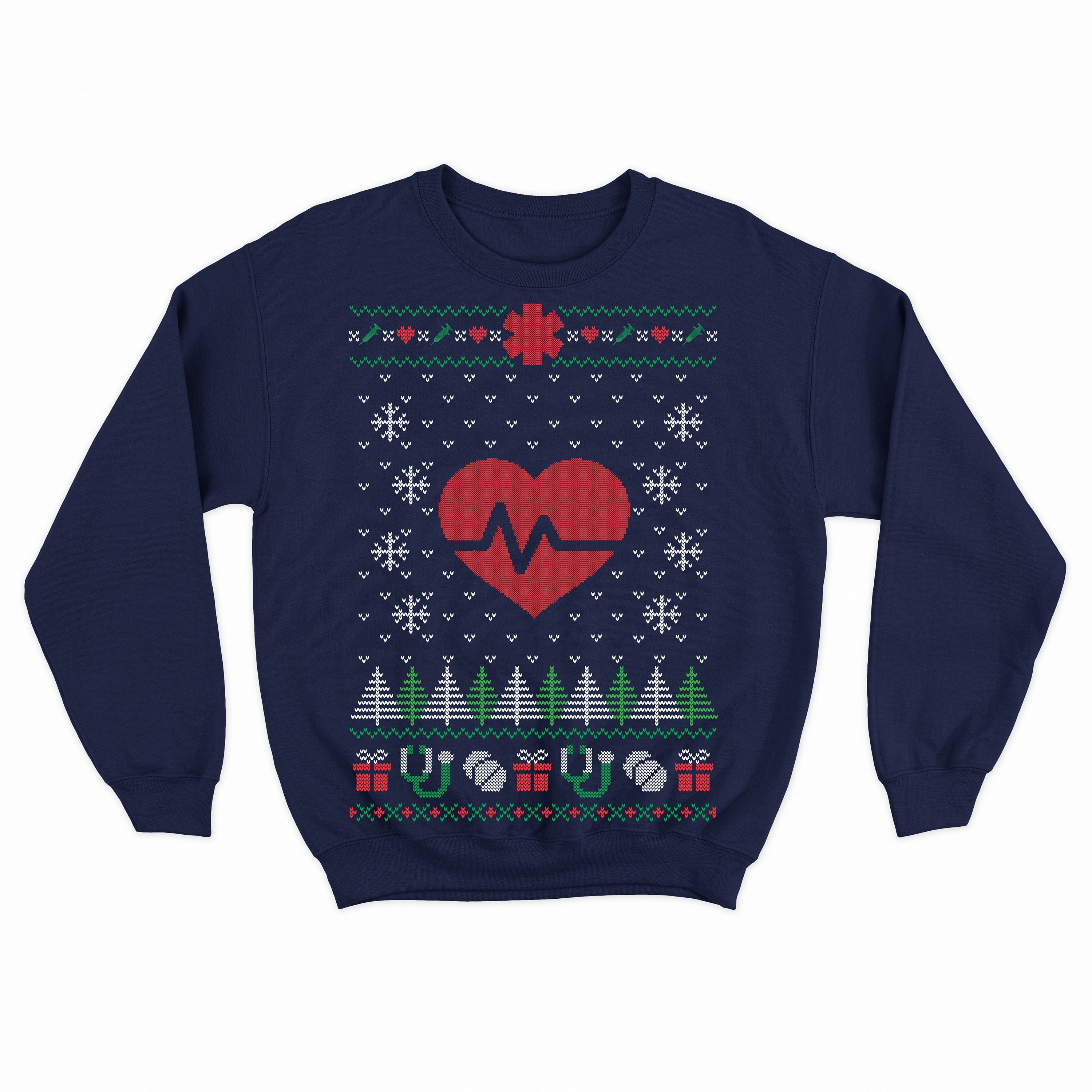 nurses ugly christmas sweater