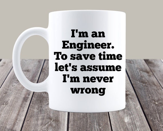 Engineer Gift, Engineer Mug, Mugs for Men, I Only Give Negative Feedback 