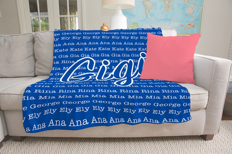 Personalized Blanket for Gigi Gigi Gift Gigi Blanket Etsy