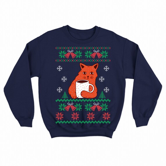 coffee christmas sweater