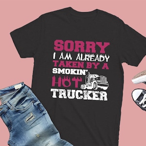 trucker wife gift, trucker wife shirt, trucker wife, proud trucker wife, proud of trucker husband, trucker husband, truck driver wife
