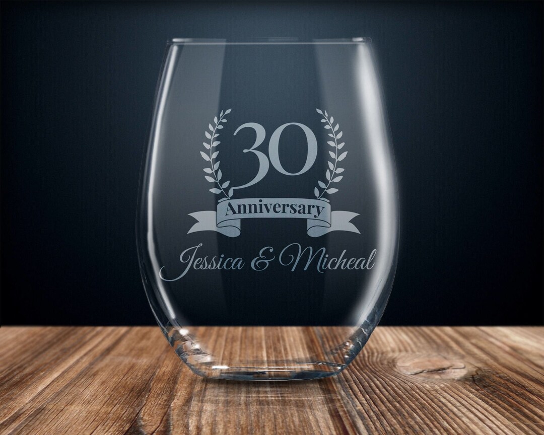 30 Year Anniversary Gift, 30th Anniversary Gift, Personalized