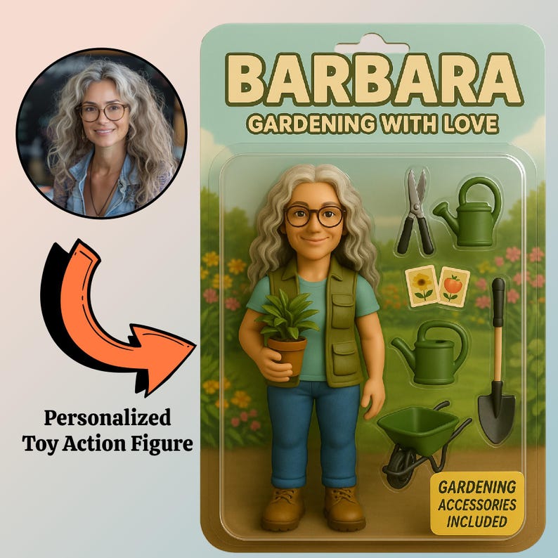personalized Action Figure, Personalized Toy Box, Custom Action Figure, Digital Art Download, unique Funny collector Gift Him Her
