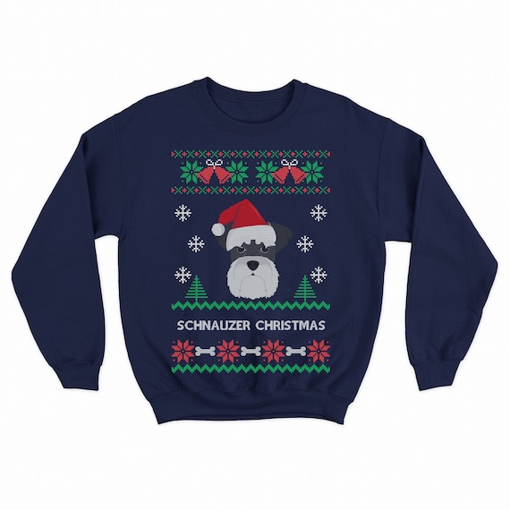 Schnauzer Ugly Christmas Sweater Schnauzer Ugly Christmas Sweater