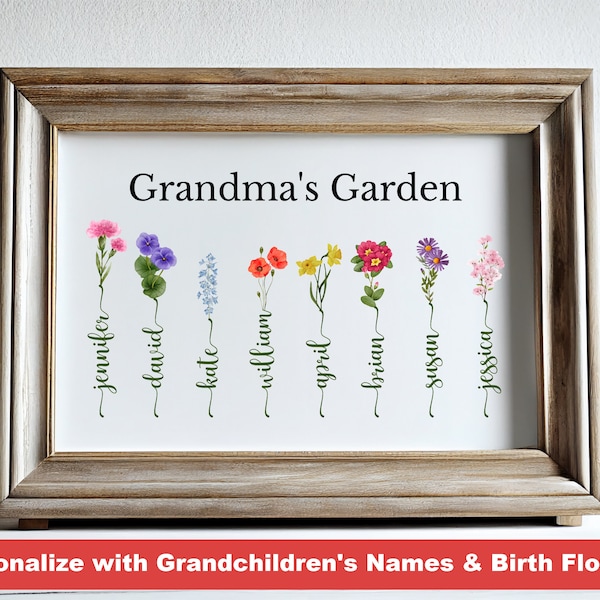 Tattoo With Grandkids Names Etsy