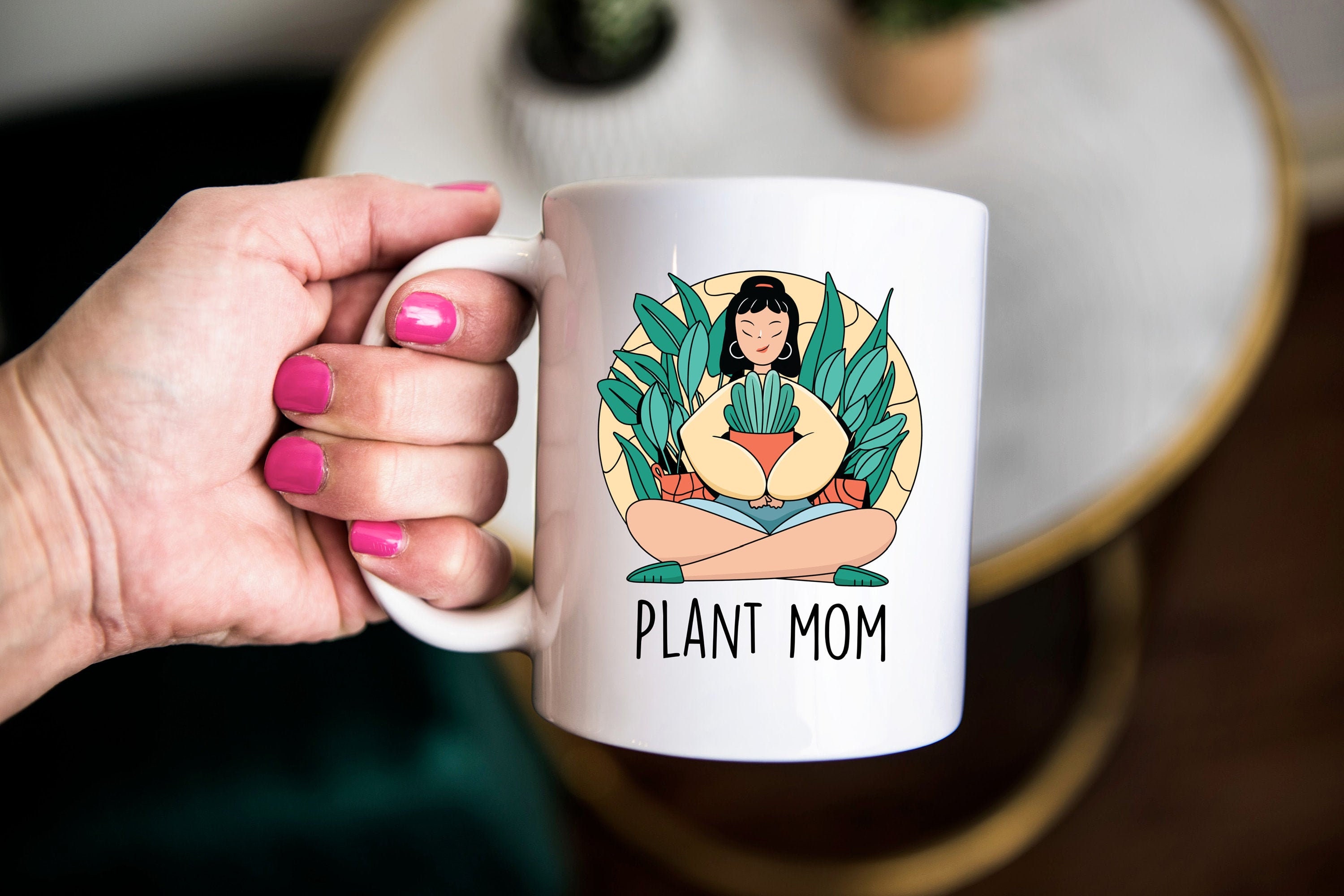 Plant mom plant mom mug plant mom gift gift for plant Etsy