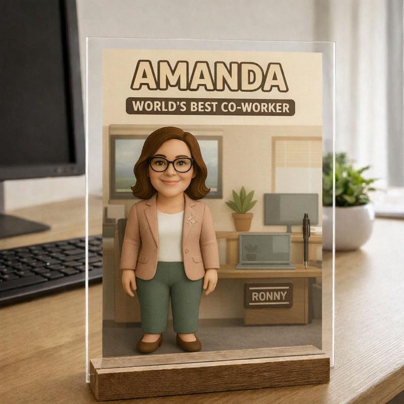 Funny boss gift, gift for boss, Custom Action Figure box, Personalized Toy Box, Turn Yourself Into An Action Figure image 9