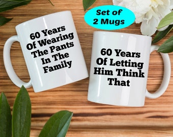 60th wedding gift, 60 years of marriage gift, 60 years wedding gifts, 60th anniversary gift ideas, 60th diamond anniversary coffee mugs