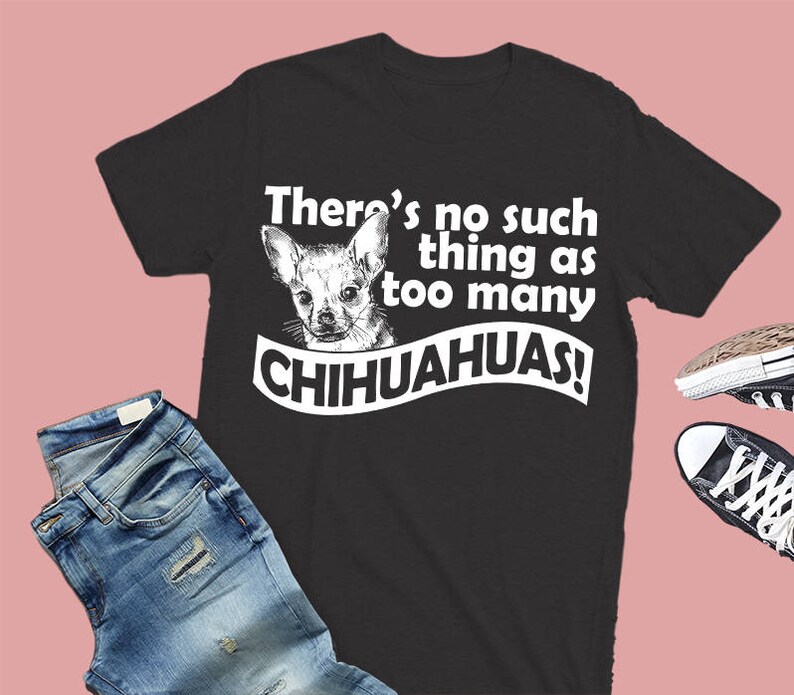Chihuahua Eames Headphones T-Shirt