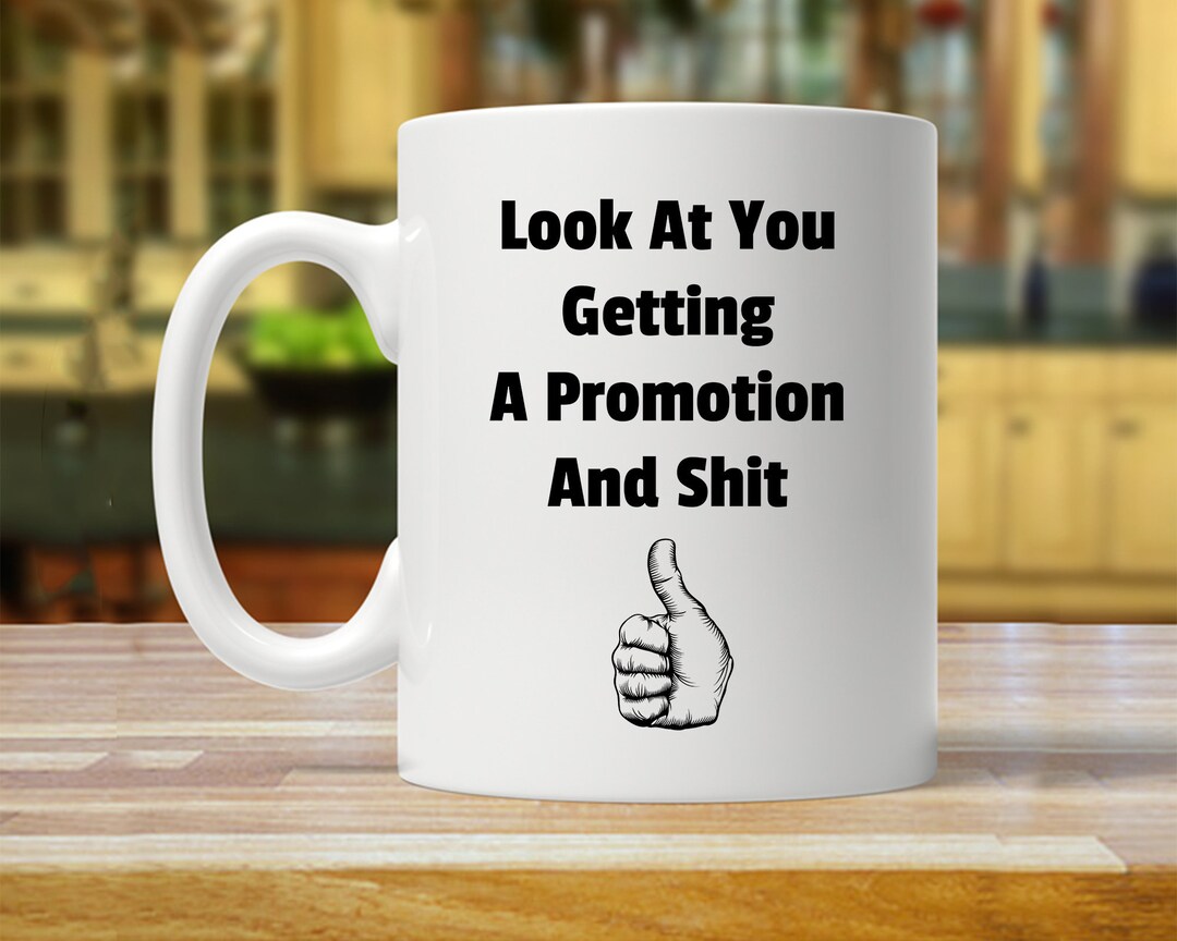 Getting a Promotion Promotion Gift Funny Promotion Gift Etsy