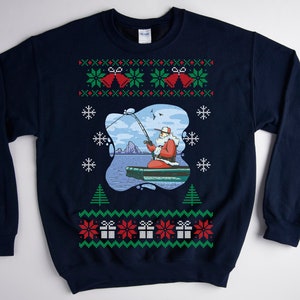 Fishing Santa Shirt -  UK