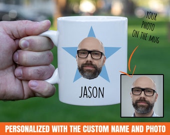 Funny Face Mug - Etsy