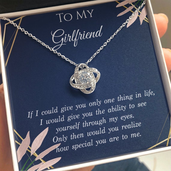 Gift for Girlfriend Girlfriend Necklace 
