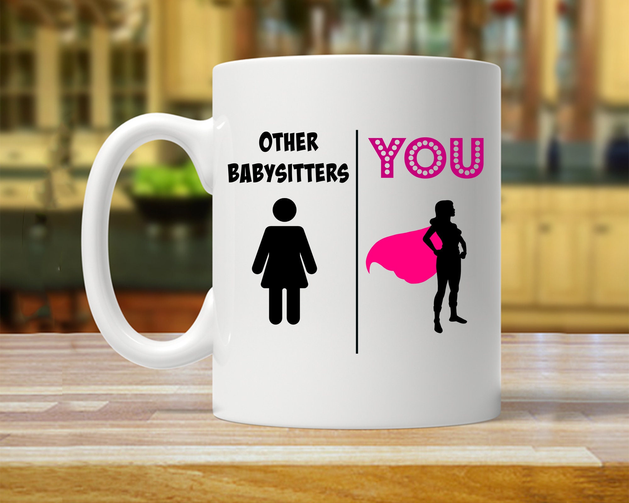 Babysitter gift gift for babysitter babysitter mug | Etsy